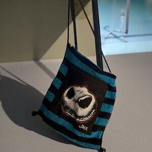 Jack Skelington “Nightmare Before Christmas” BlueBlack Shoulder Bag Messenger
